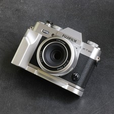 Sliver Black Metal L Hand Grip For Fujifilm XT30 III II Camera Handle Antislip