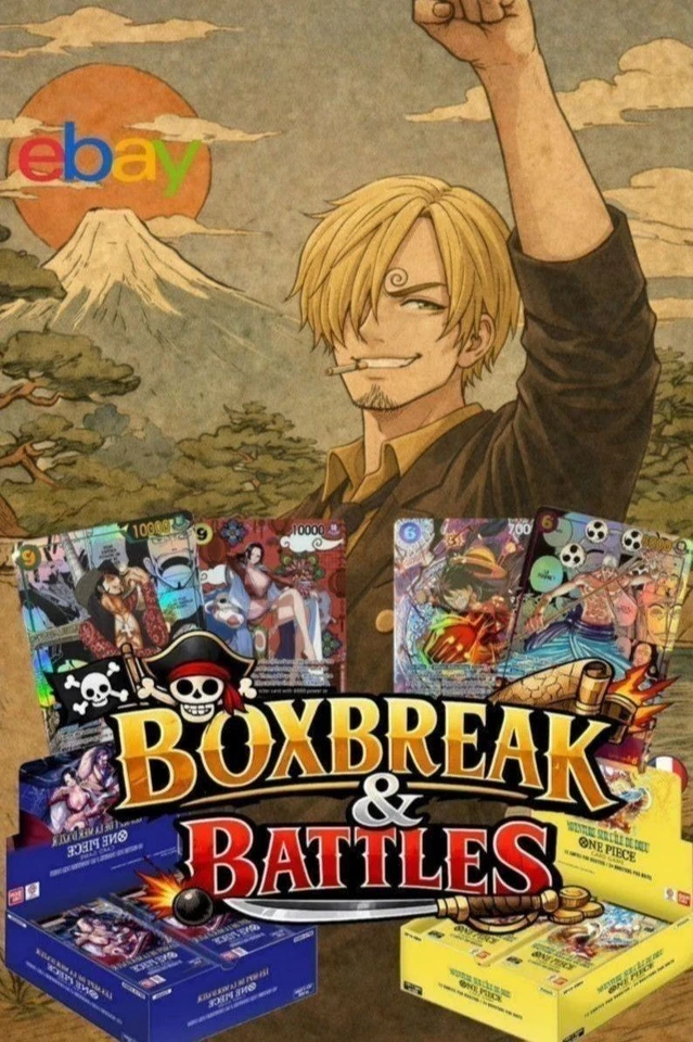 ONE PIECE FR BOXBREAK OP 16 / 15 / 14 / 12 / 11 / 10 / PRB 2 / EB03 + OP US