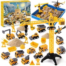 Vellibring 2025 Advent Calendar for Boys Kids,24 Days Pull-Back Cars Vehicles...