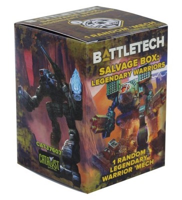BattleTech Salvage Box: Legendary Warriors (1 RANDOM LEGENDARY 'MECH)