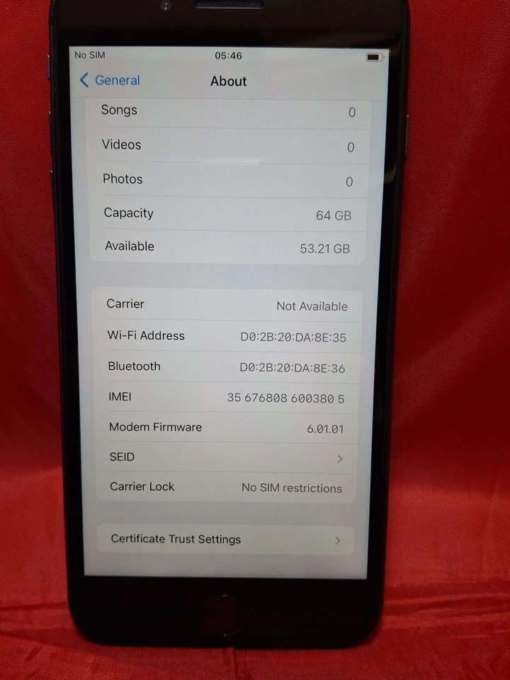 Apple iPhone 8 Plus Smartphone, 64GB, Unlocked, Space Grey, A1897. 3 - Image 2 of 4