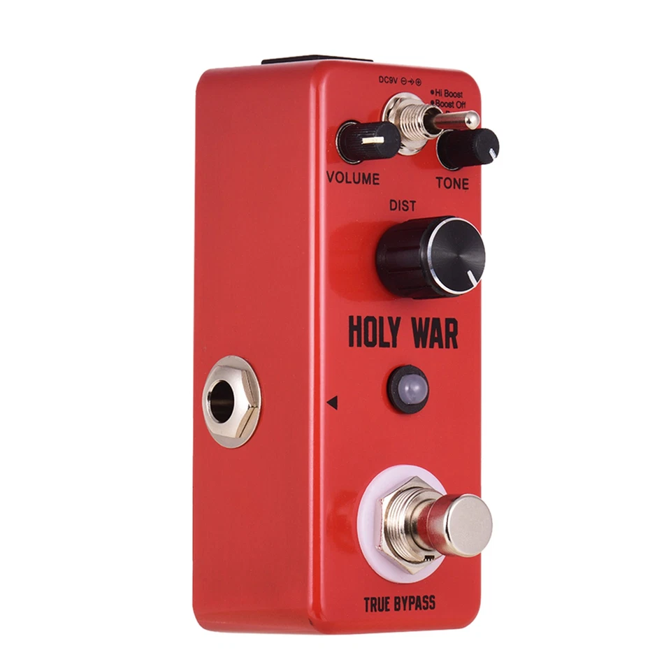MARKENLOS Rowin HOLY WAR Analog Heavy Metal Distortion Guitar Effect Pedal 3 Working Mode