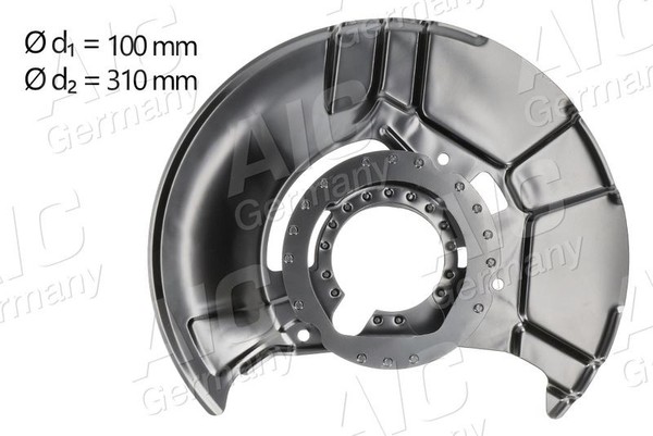 AIC Spritzblech Bremsscheibe Ankerblech 55979 Vorderachse Rechts FüR BMW-image