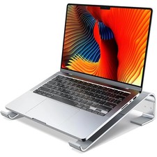 Aluminum Laptop Stand Riser Cooling Holder for MacBook Dell HP Lenovo