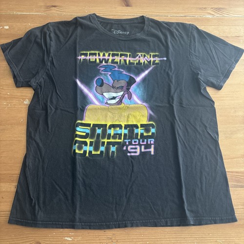 Disney Powerline Shirt Mens Large Powerline Stand Out Tour 94 A Goofy Movie