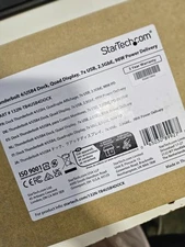 StarTech Thunderbolt 4 USB-C Docking Station 132N-TB4USB4DOCK