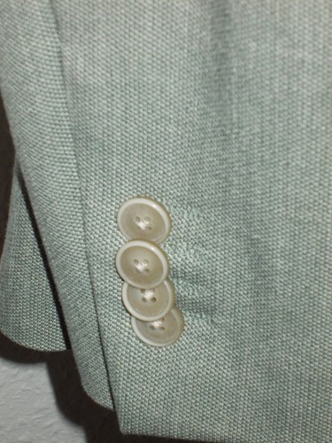 Herren Anzug Sakko grün Hose beige Hemd weiß Fliege Gr. 52 - TOP 1x getragen - Bild 7 von 21