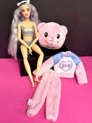 Barbie Puppe Fashion mit Gelenken- Teddybär - Kostüm Cutie Revel