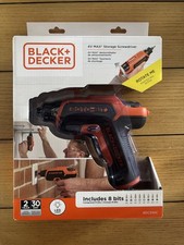 New BLACK+DECKER 4V Max Cordless Screwdriver ...
