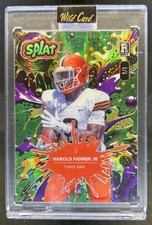 2025 Wild Card Splat Hobby Jumbo Harold Fannin Jr. Green Lava Rookie RC #1/1
