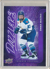 Emma Maltais Toronto Sceptres 2024-25 UD PWHL Dazzlers Purple #DZ-17