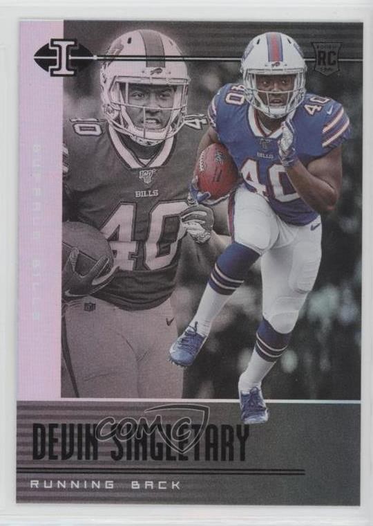 2019 Panini Illusions Retail Devin Singletary #62 Rookie RC kh0