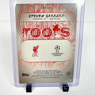 2025-26 Topps UEFA Club Competitions - Steven Gerrard Roots #RT-14