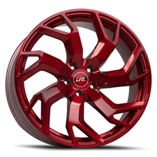 LFF 04-ALFA Wheel 20x10.5 (38, 5x112, 66.6) Red Single Rim