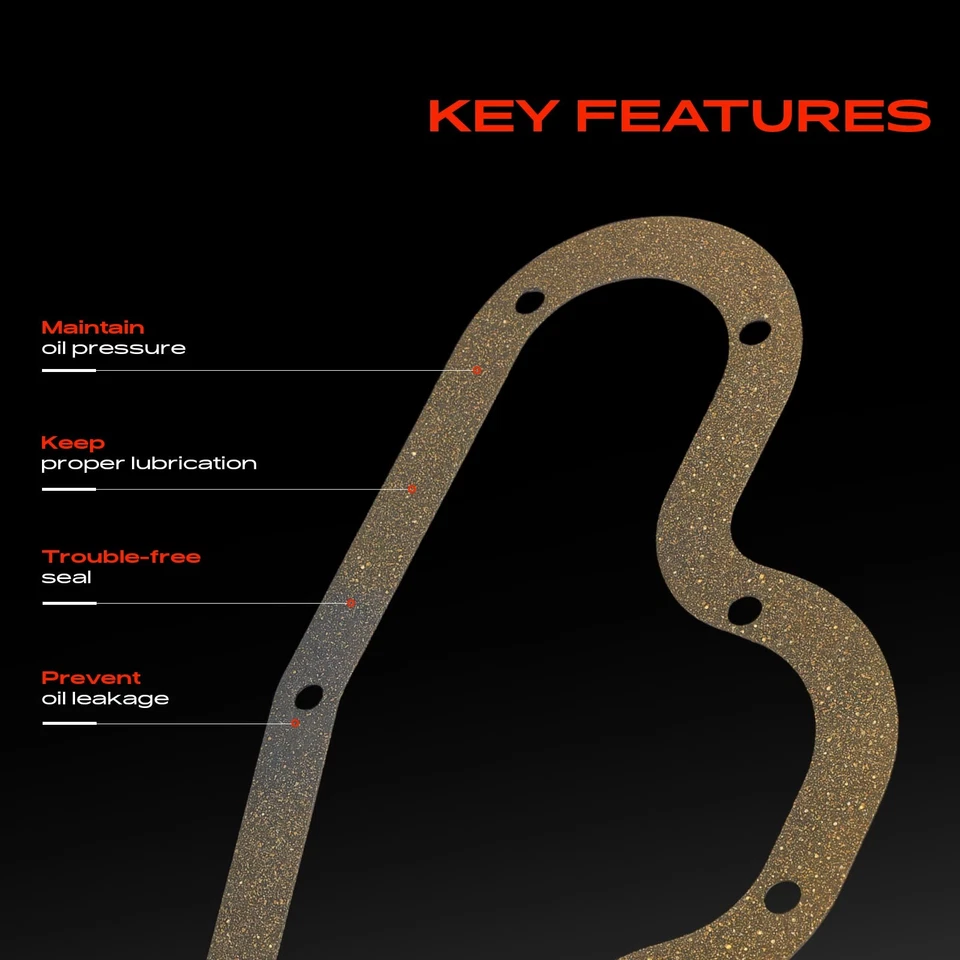 Junta inferior del cárter de aceite del motor para Nissan Pathfinder 2001-2004 Infiniti QX4 01-03 Foto 4 de 4