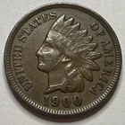 1900 - Indian Head Cent - Exact Coin Imaged #IND164