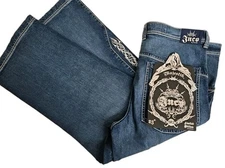 JNCO Majestik Denim Jeans NWT Mens 44x32 Tribal Collection Limited Edition