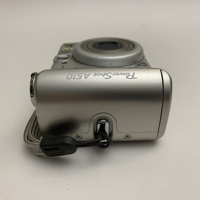 Canon PowerShot A510 3.2 MP 4X Zoom Lens Digital Camera Silver