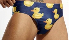 Dissolving Swim Trunks shorts – Funny Stag Do Prank Shorts! Lads Holiday Joke.