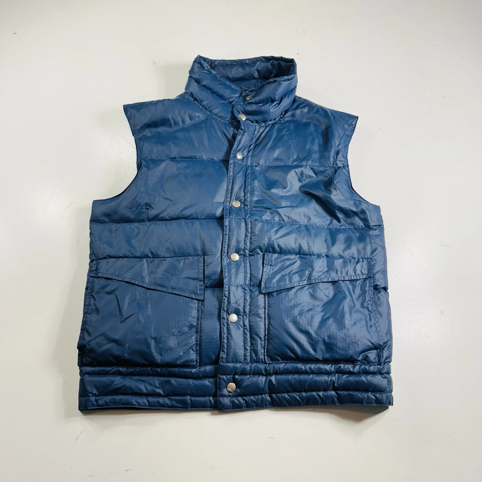 EUC Vintage HOLUBAR Puffer Down Mountaineering Vest Jacket Camp Outdoor M USA