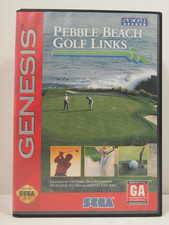 Pebble Beach Golf Links Case SEGA Genesis Authentic BOX ONLY