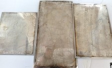 Possibly UNIQUE / RARE. Sterling Silver Maps of Sydney Cove. 1788, 1792, 1831