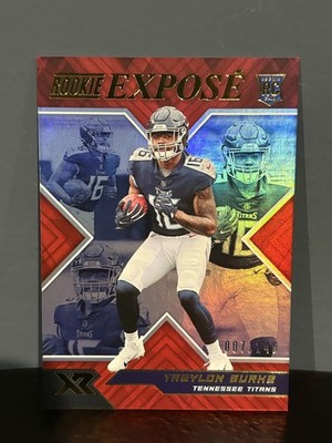 2022 Panini XR - Rookie Expose Treylon Burks #RXP-10 Red /149 (RC)