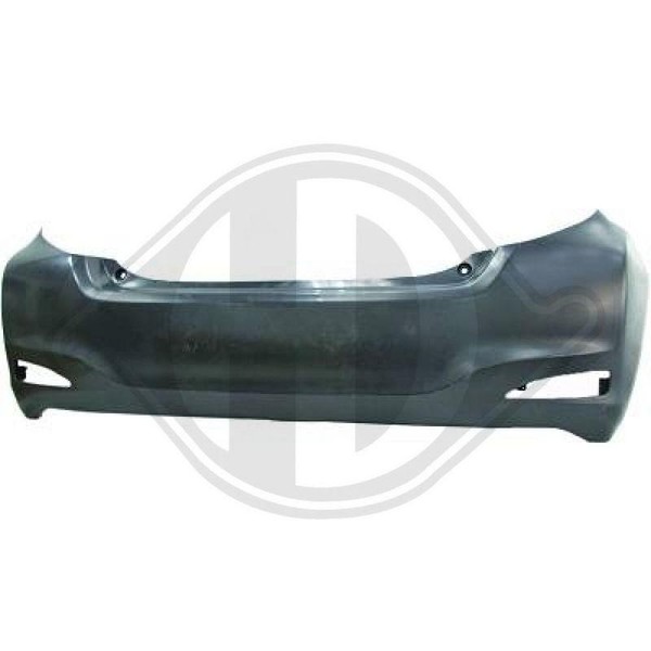 1X StoßFäNger Diederichs 6607055 Hd Priority Parts FüR Toyota Hinten-image