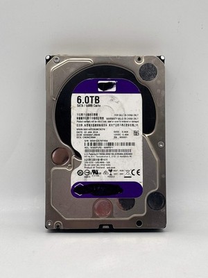 Western Digital Purple 6TB Hard Drive 3.5' NVR Surveillance WD60PURX