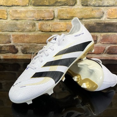 Adidas Predator League FG/MG White Gold Soccer Cleats Mens  display picture 2