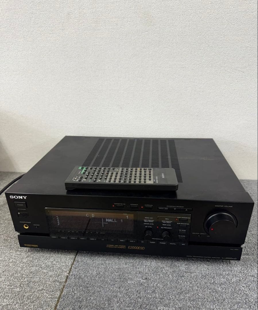 SONY TA-E2000ESD DIGITAL PROCESSING CONTROL AMPLIFIER AC100V 50