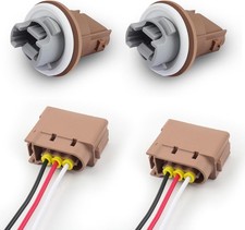 2 Set Turn Signal Socket and Pigtail Connector Kit OEM YF1Z13411CA 2U5Z13411SA,T