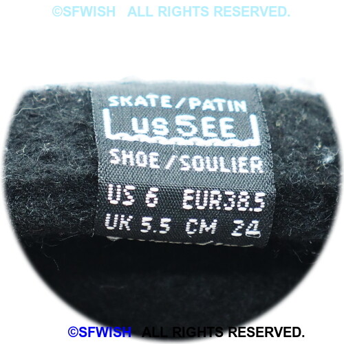 Patines de hockey sobre hielo Bauer Supreme 2000 US5EE para adultos 6 negros y blancos *SIN PLANTILLAS - Imagen 6 de 6