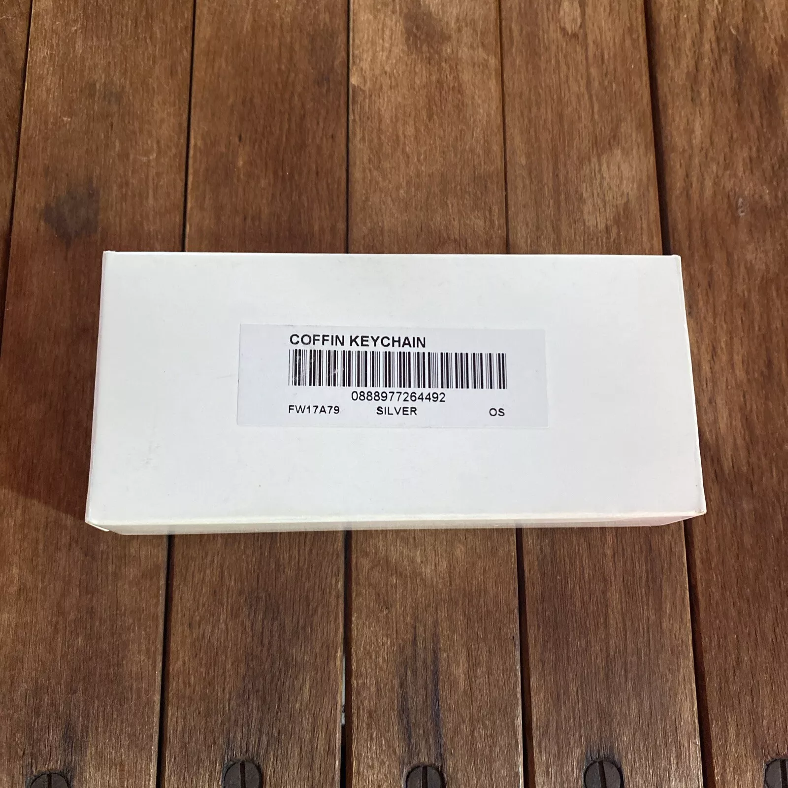 Supreme F/W 2017 Coffin Keychain Box Logo
