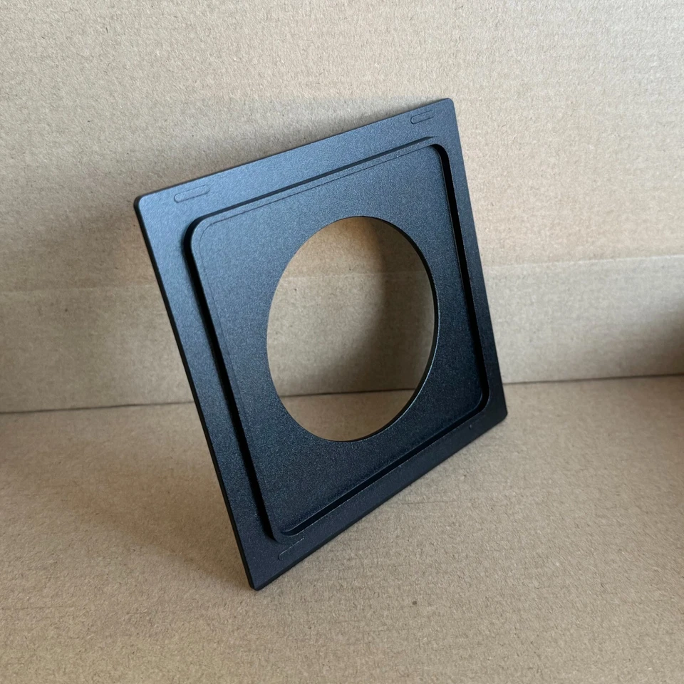 Metal Lens Board for TOYO VIEW 45CF 45A K.B.Canham 110x110mm Copal #3 - Image 2 of 3