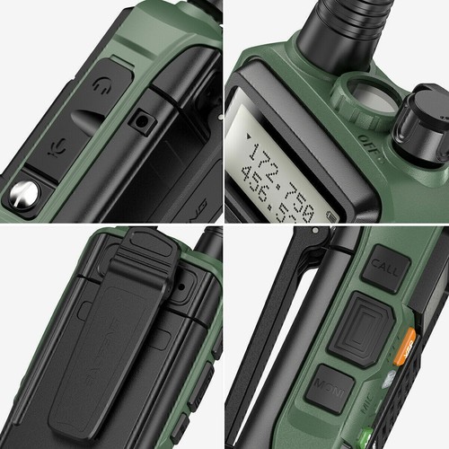BAOFENG TRI-BAND VHF UHF TWO WAY WALKIE TALKIE HAND-HELD RADIO 10W 2800MAH 5LOVE - Zdjęcie 4 z 10