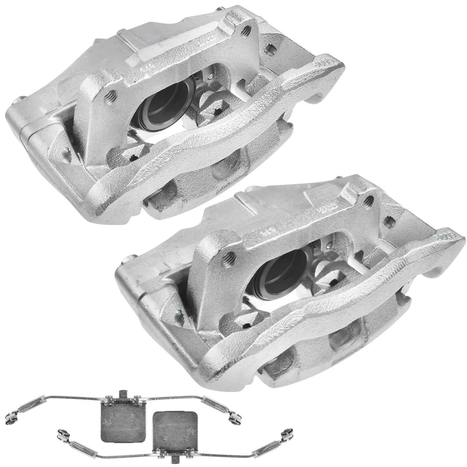 2x Pinzas de freno delanteras laterales con soporte para Volvo S60 2008 XC90 con disco de 316 mm Foto 2 de 4