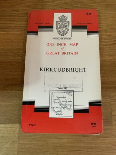 Vintage Ordnance Survey Map One Inch Seventh Series Select Choice 1950s - Picture 3 of 10
