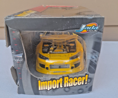 RARO JADA TOYS IMPORT RACER NISSAN SILVIA S15 1:24 AMARILLO - Imagen 7 de 13
