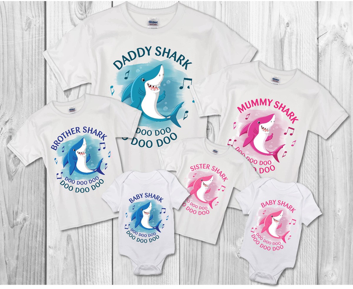 Brother Shark Shirt Doo Doo Doo Matching Family Pajamas Brother Shark Shirt Doo Doo Doo Matching Family Pajamas