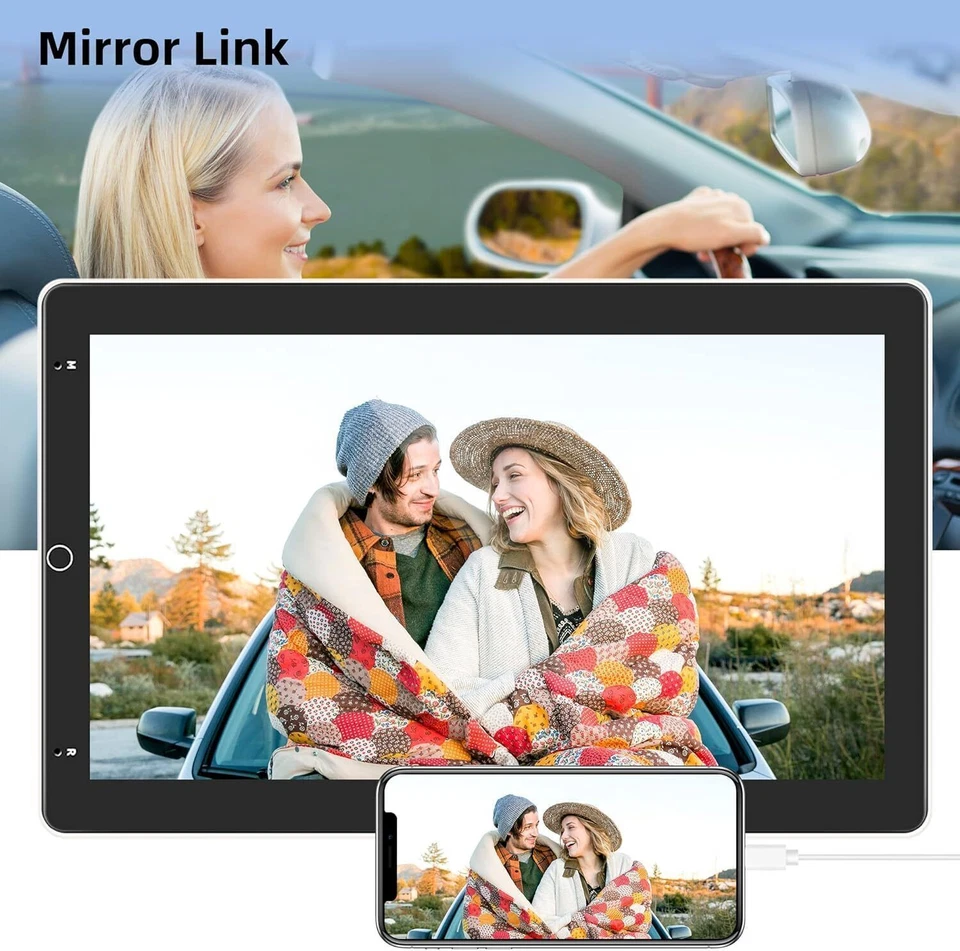 10.1" For Volkswagen CC 2009-2017 Apple Carplay Android 13 Car Stereo Radio GPS Foto 3 de 4