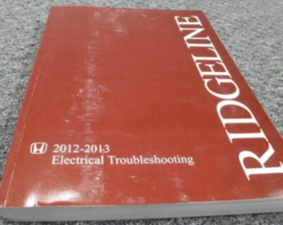 2012 2013 HONDA RIDGELINE TRUCK Electrical Wiring Diagram Manual EWD ETM