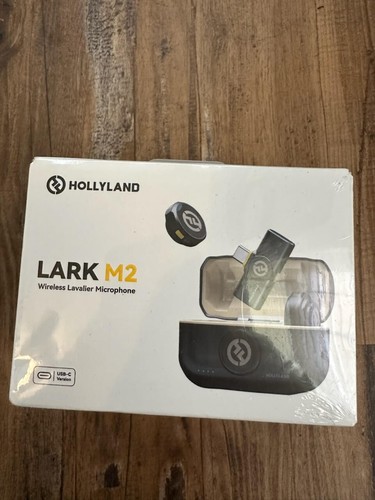 Hollyland Lark M2 Wireless Lavalier Microphone for iPhone 15 & Android, USB C - Picture 2 of 4