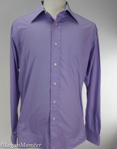 purple burberry button up