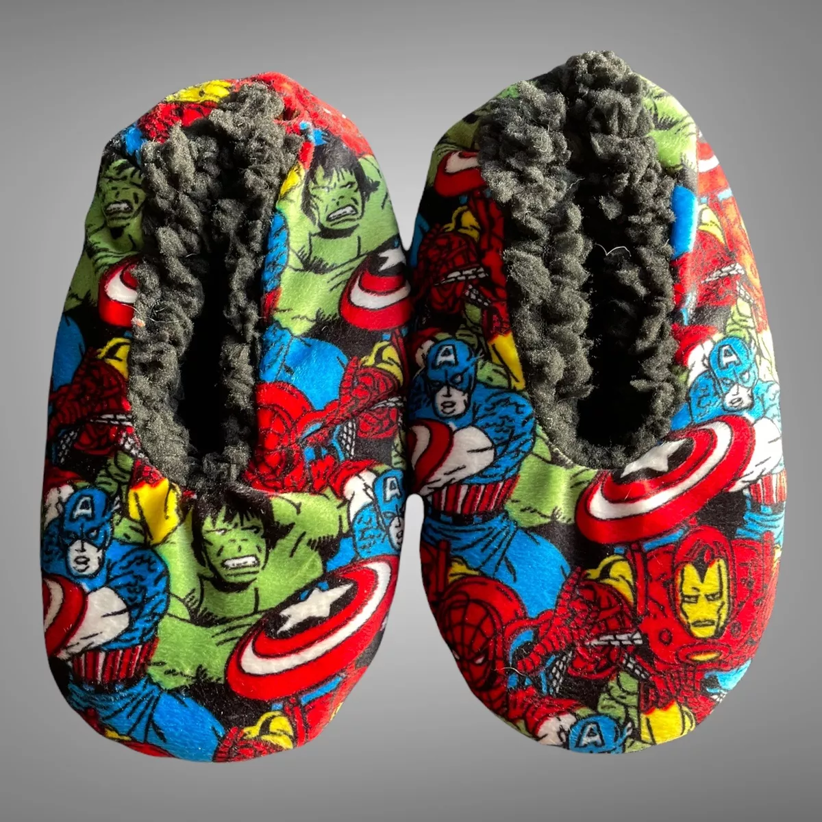 Iron man slippers discount