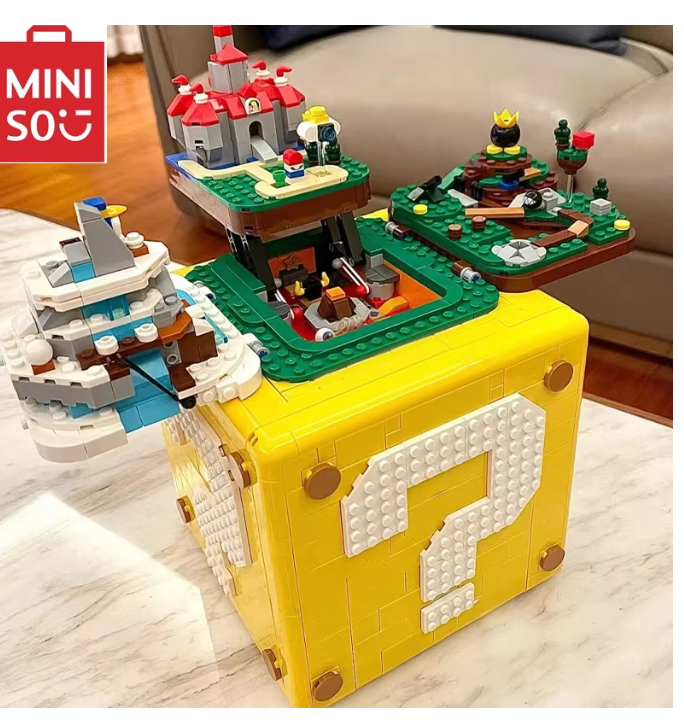 Mario Question Mark Box 2064PCS Building Block Brick Set