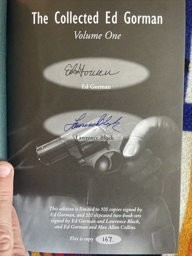 Out There in the Darkness & The Moving Coffin ED GORMAN slipcase SIGNED 2007 1st - Picture 22 of 24