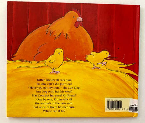 Darling 2010 Hardback Children's Book "Have you got my Purr?" Cute Kitten Book* - Foto 11 di 11