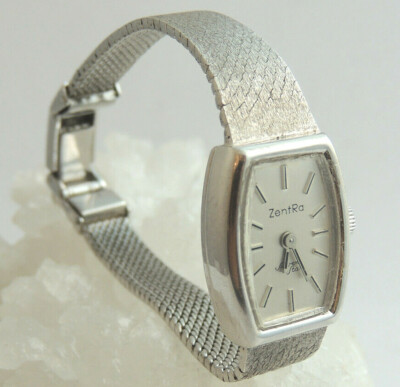 Stainless Steel Zentra Uhr Automatik Armbanduhr Zentra Vintage