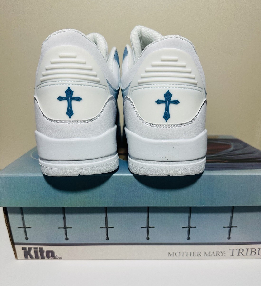 Kito Wares ‘Mother Mary - Tribus’ Sz 11 Men\'s Kito Wares Mother Mary Size 11 Mens Tribus Kitowares Blue  main image 4